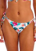 Freya Swim Palm Paradise White bikiniunderdel med sidknytning XS-XXL