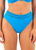 Fantasie Swim East Hampton Blue Diamond bikiniunderdel med hög midja S-XXL