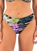 Fantasie Swim Maldives Black Tropical bikiniunderdel brief XS-XXL